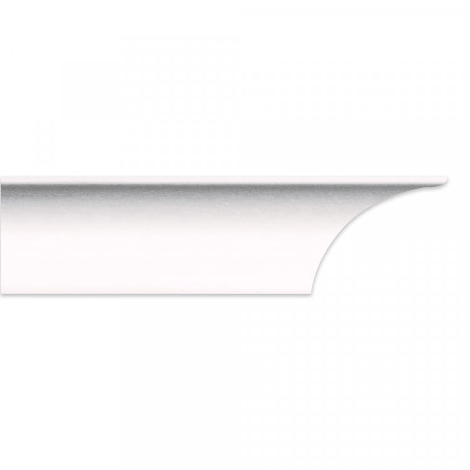 Kit 18m Linear Roda Teto Perfil De Poliestireno A10 Branco