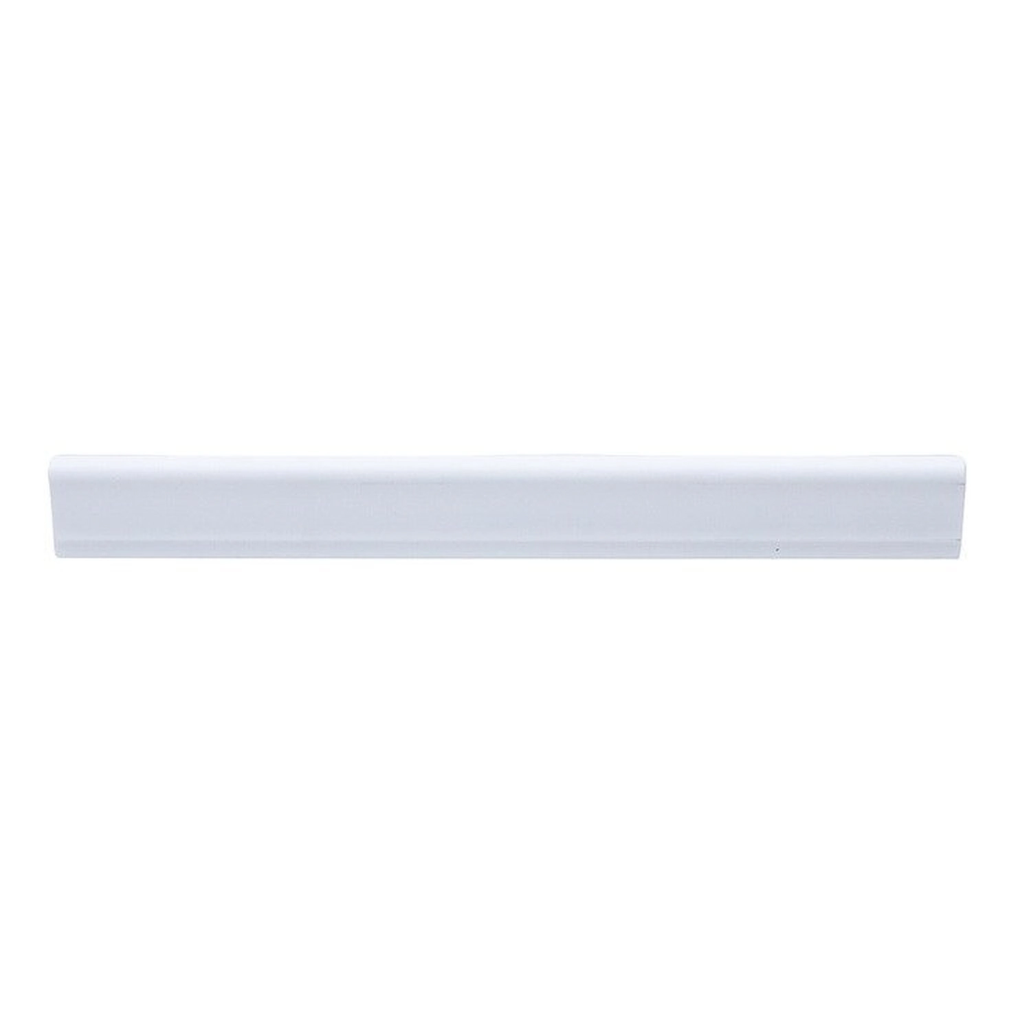 Kit Com 10 Barras Rodameio De Poliestireno 3,7cmx15mm Liso 24m Branco