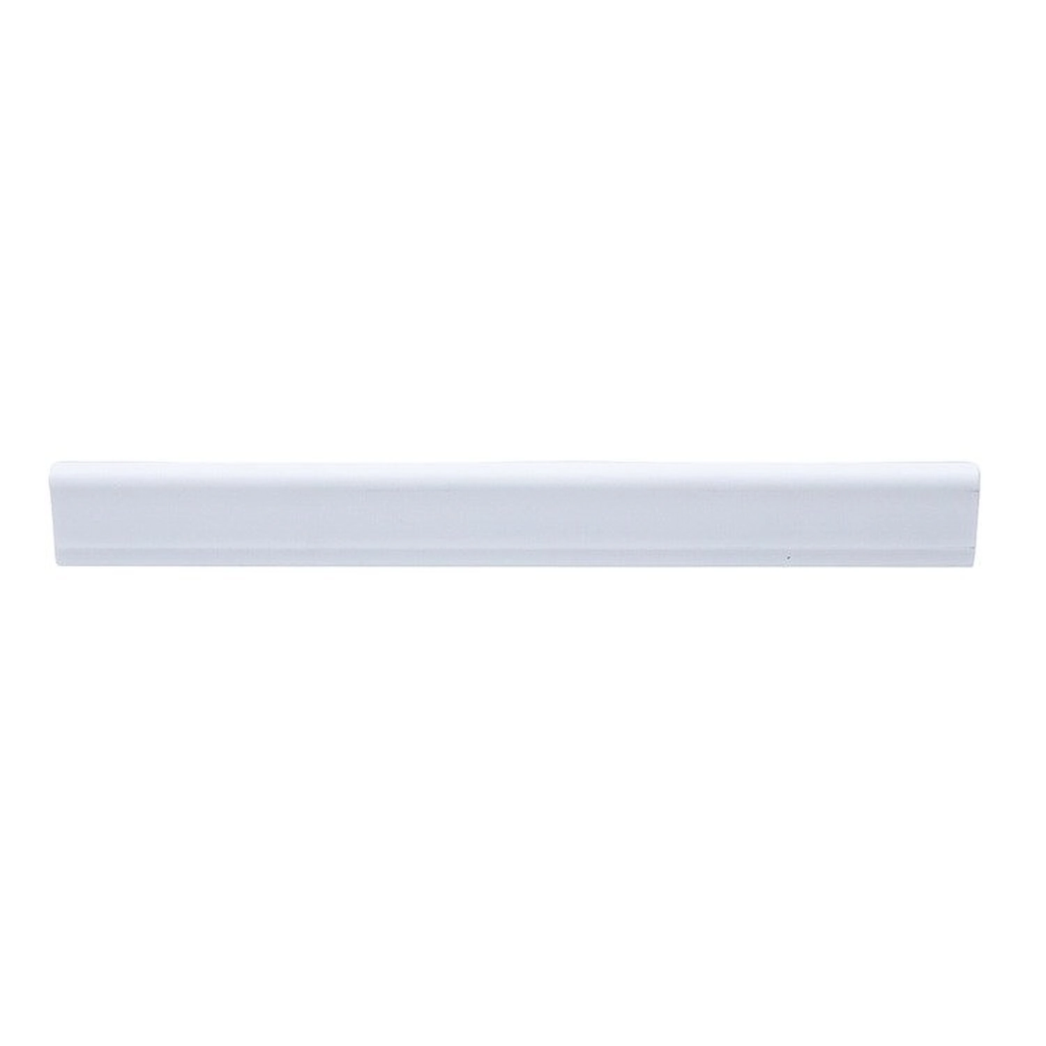 Kit Com 15 Barras Rodameio De Poliestireno 3,7cmx15mm Liso 36m Branco