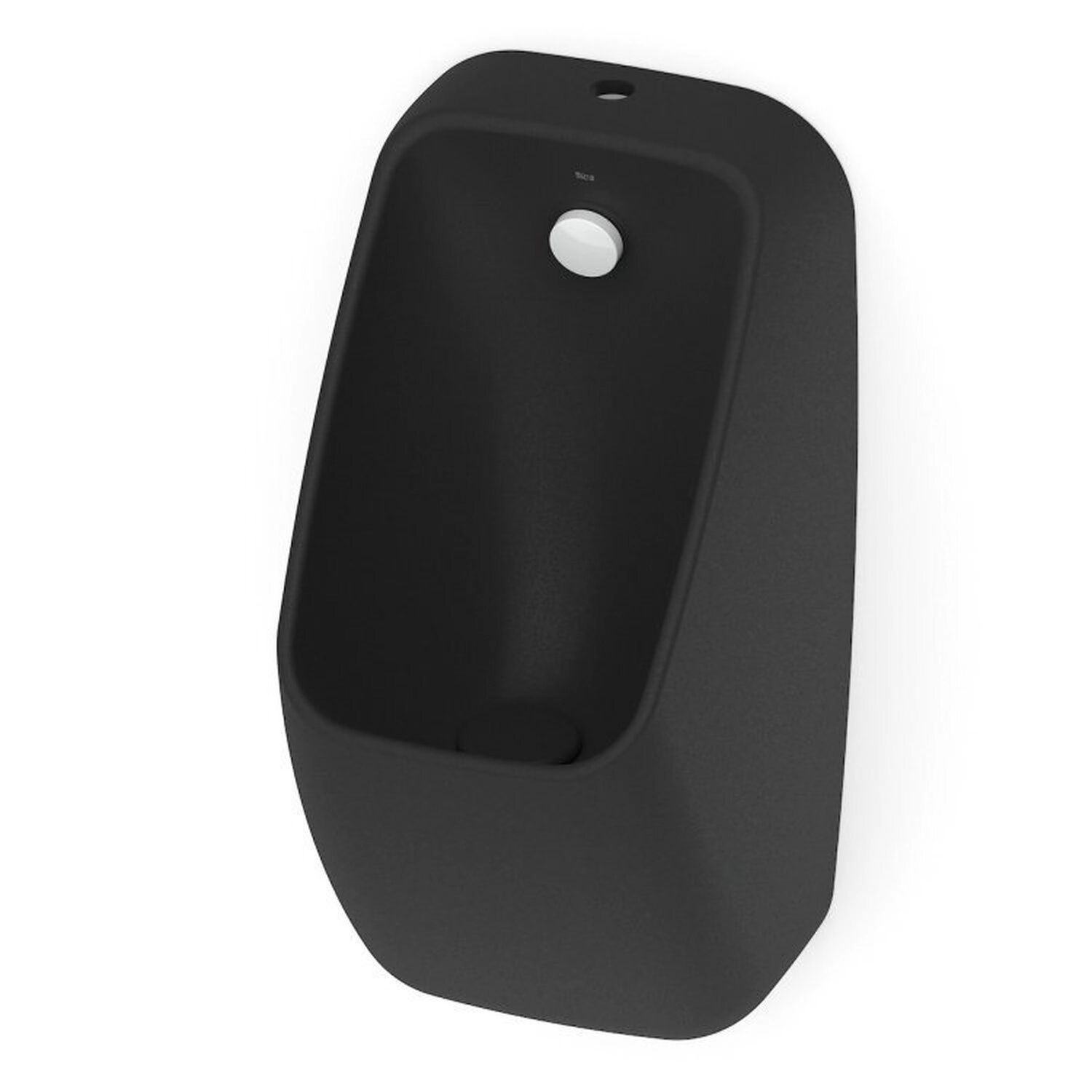 Kit Com 2 Mictório Rimless Com Entrada Superior Proton Square Roca Matte Black