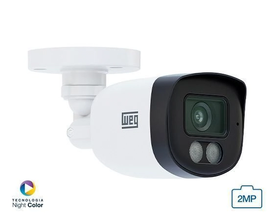 Camera De Video Wcam Ip Hibrido 2mp 2.8 Mm Bullet 31.
