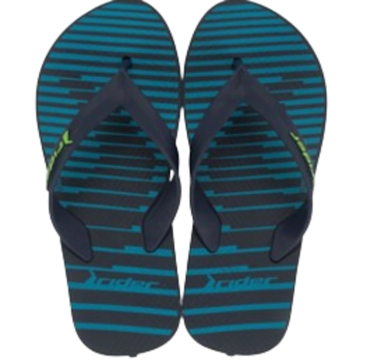 Chinelo Adulto Rider Feel Urban Azul E Azul