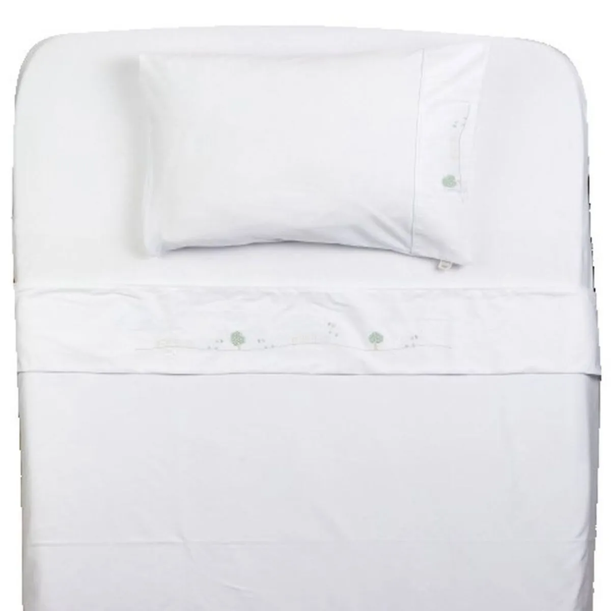 Lençol Berço e Mini Cama Malha Clássico Ovelhinhas D´Bella for Baby