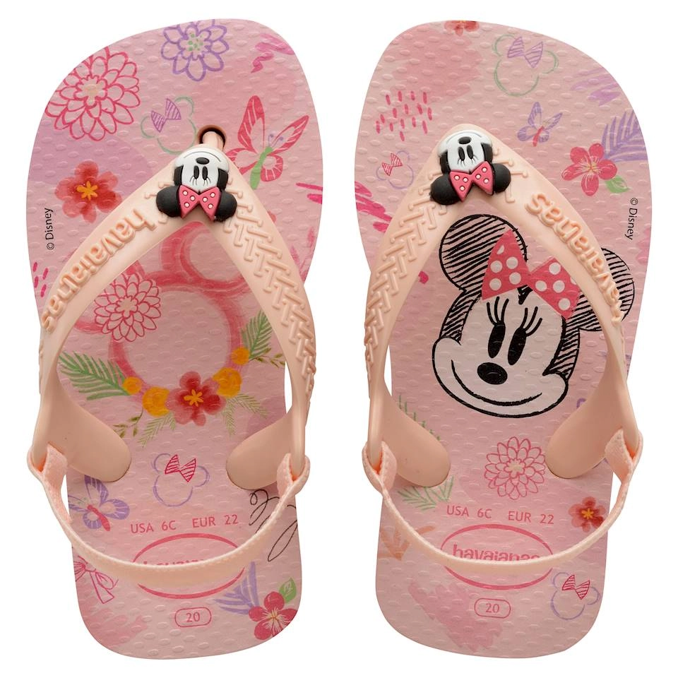 Sandalia Havaiana Baby Disney Classic Rosa Ballet/ros 17/18