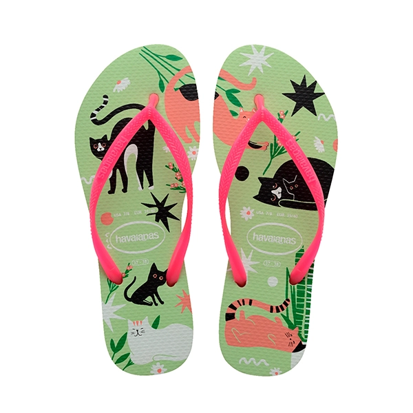 Havaianas Slim Pets Citron 35 6