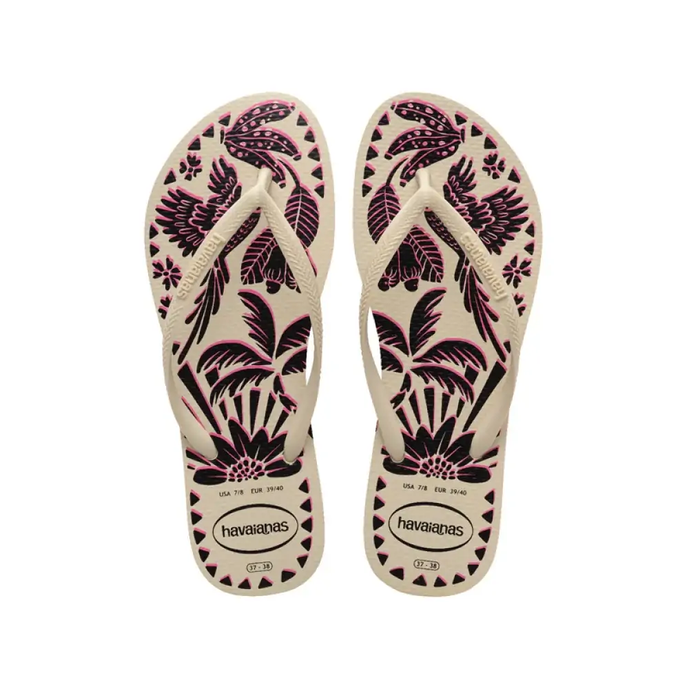Havaianas Slim Tucano Bege 37 8
