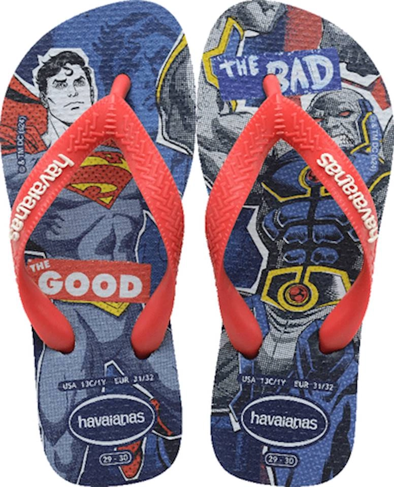 Chinelo Adulto Havaianas Top Herois Dc Marinho