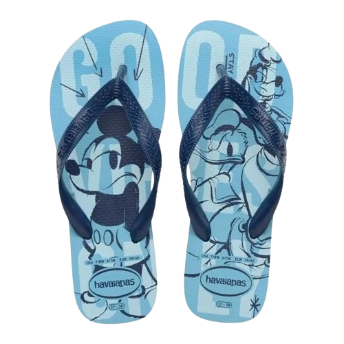 Chin.havaianas Kids Top Disney Azu/lava