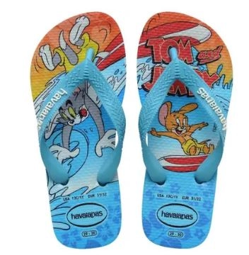 Sandalia Havaianas Kids Top Warner Azul