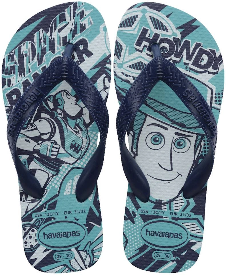 Chinelo Infantil Havaianas Disney Azul