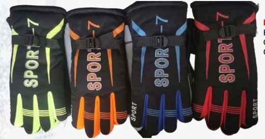 Luva Motoqueiro Sport Sortido Lu62284 Global