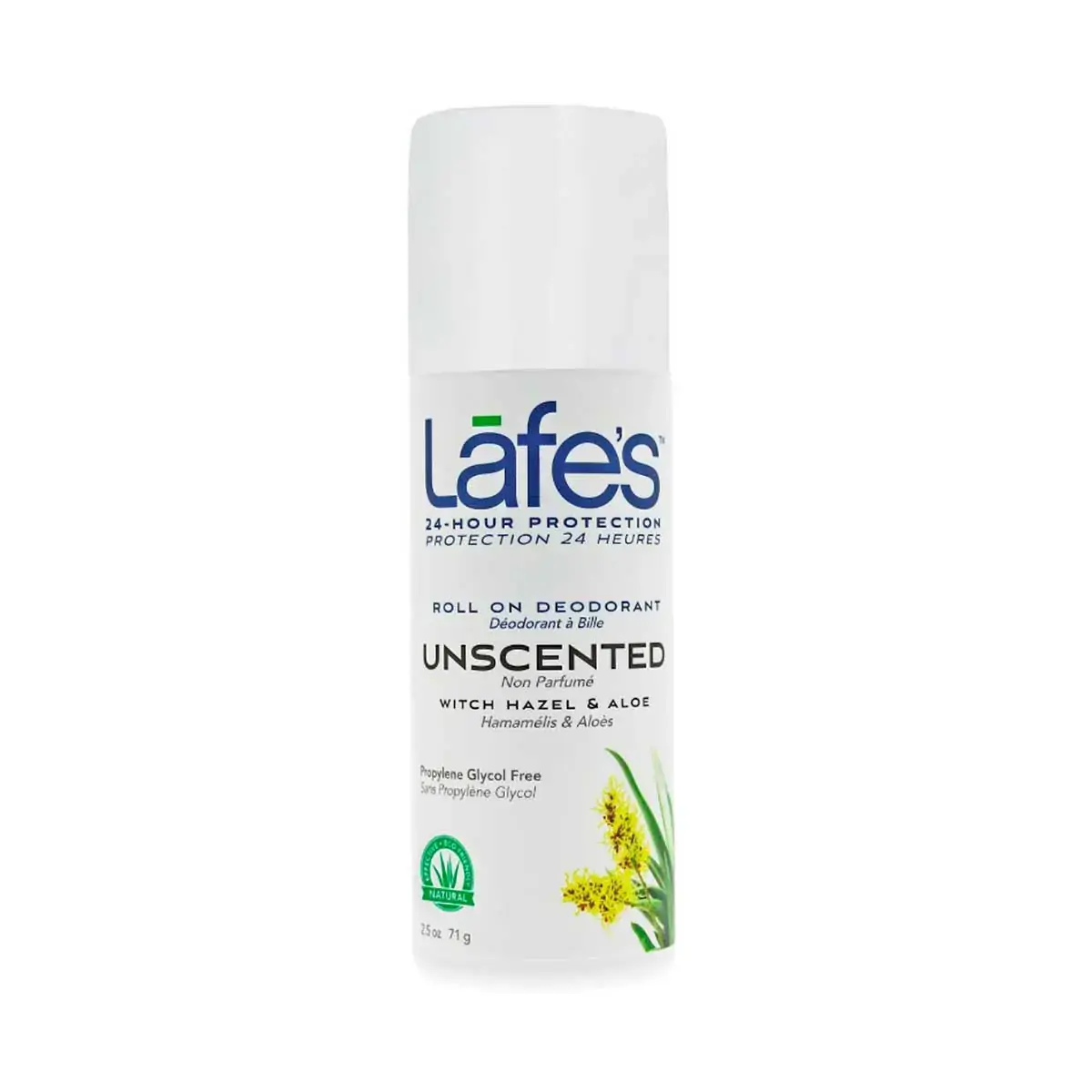 Desodorante Natural Roll On Unscented (sem cheiro)