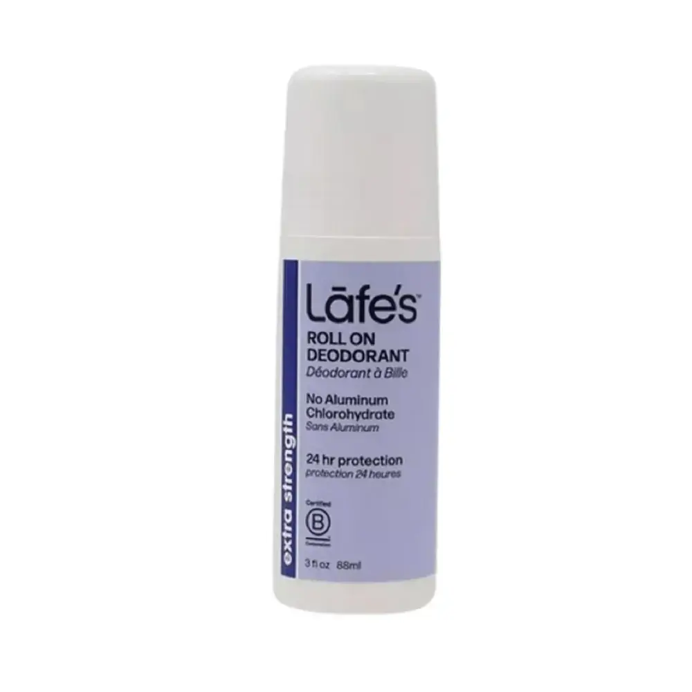 Desodorante Roll-on Natural Extra Strength 88ml - Lafe s