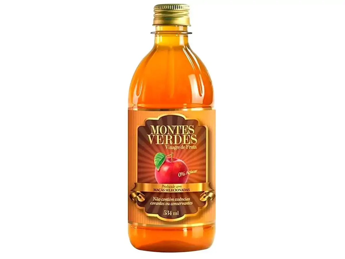 Vinagre De Maçã Montes Verdes 530ml 5% Acidez