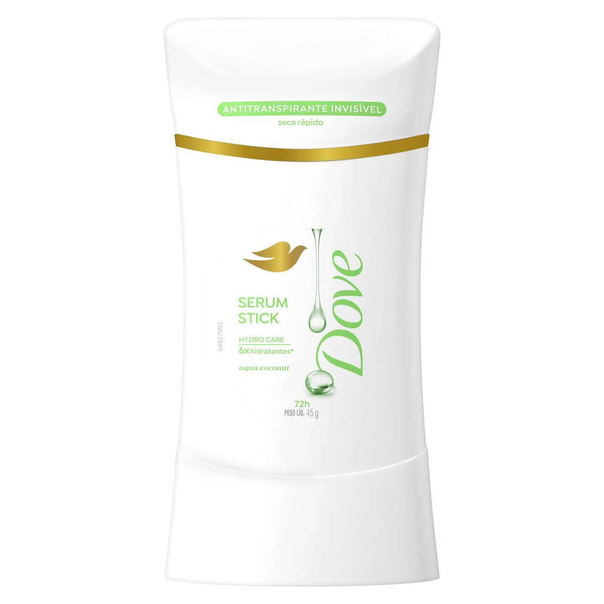 Desodorante Stick Dove Aqua Coconut 45g