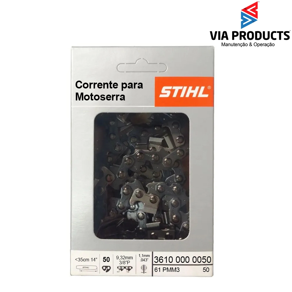 Corrente Cortante 61 PMM3 Picco Micro Mini MS180C Stihl
