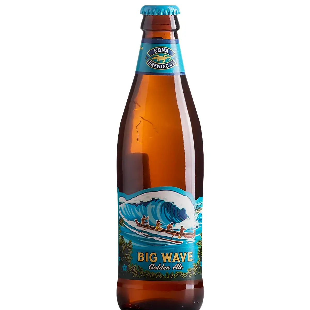 Cerveja Kona BIG WAVE Golden Ale Garrafa 355ml