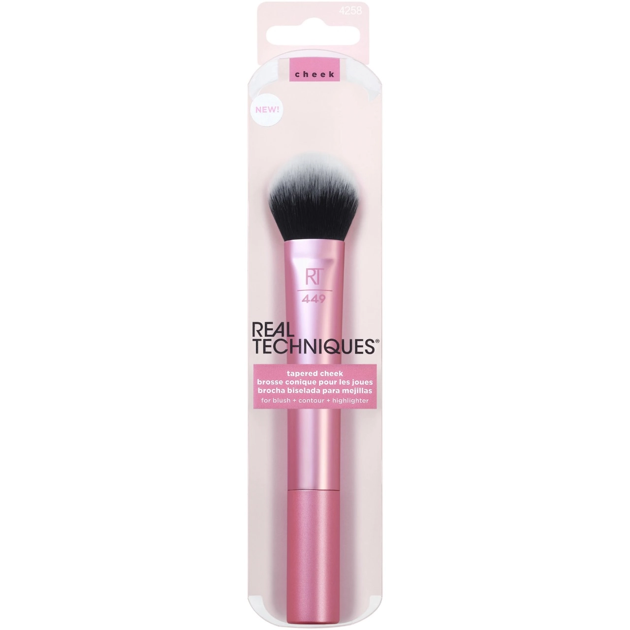 Pincel Real Para Maquiagem Escova De Bochecha Cônica Real Techniques