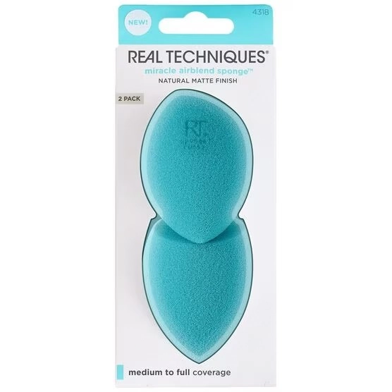 Kit Esponja P/maquiagem Real Techniques Maticante C/2un
