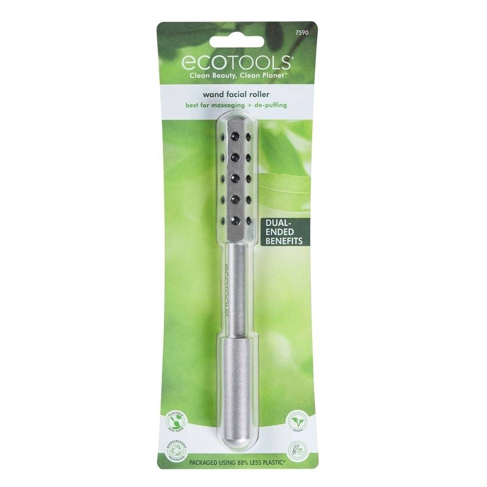 Rolo Massageador Facial Ecotools Wand P/aplicacao De Cosmeticos 1un