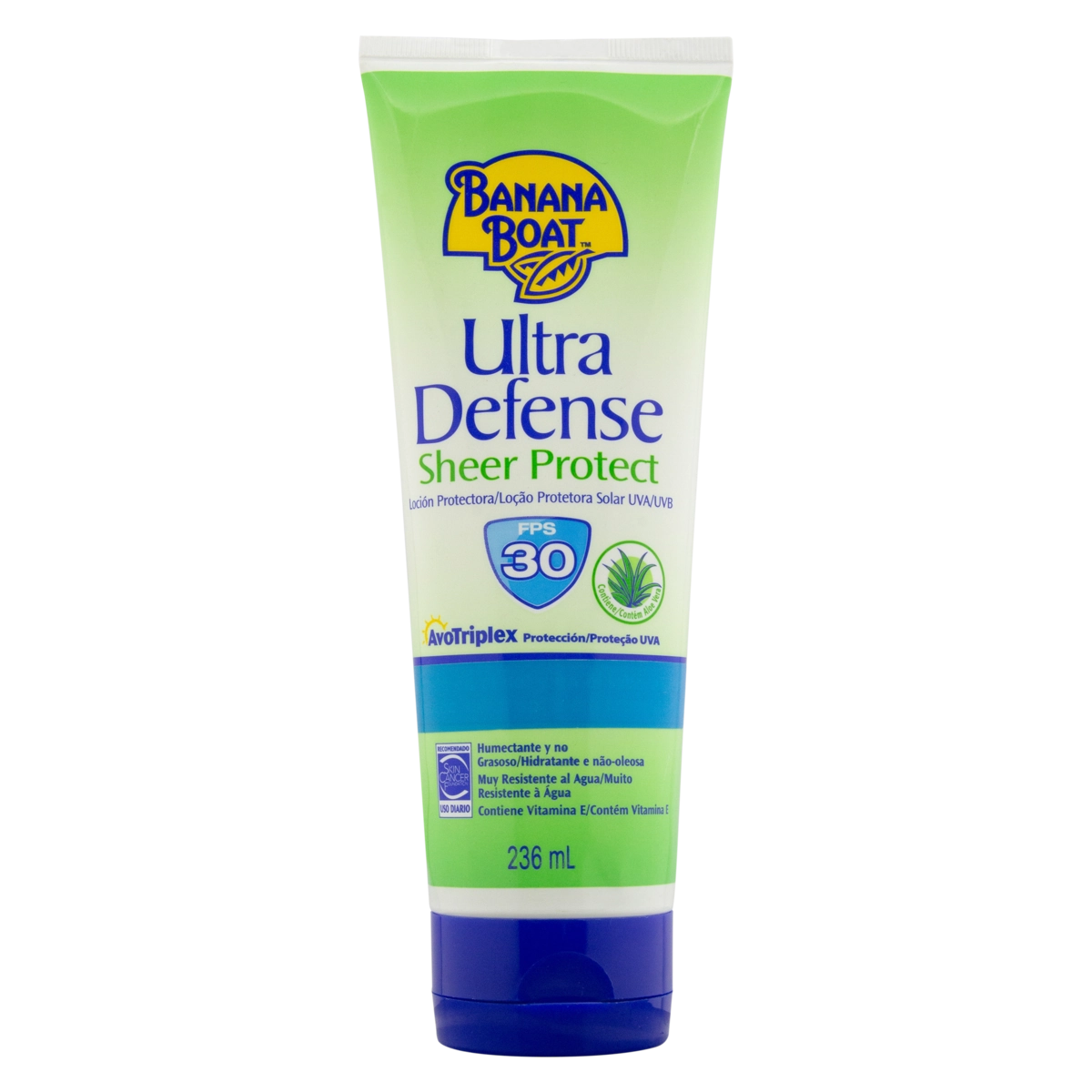Protetor Solar Loção Ultra Defense Fps 30 Banana Boat Bisnaga 236ml