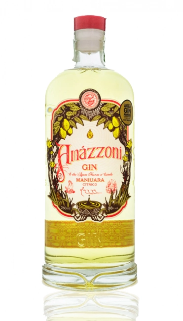 Gin Maniuara Cítrico Amázzoni Garrafa 750ml