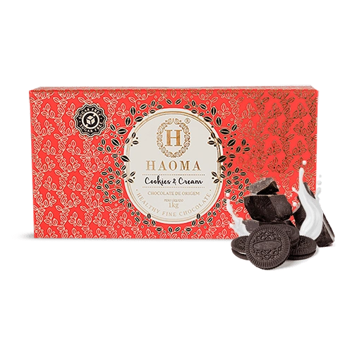 Barra De Cookies E Cream Haoma 250g