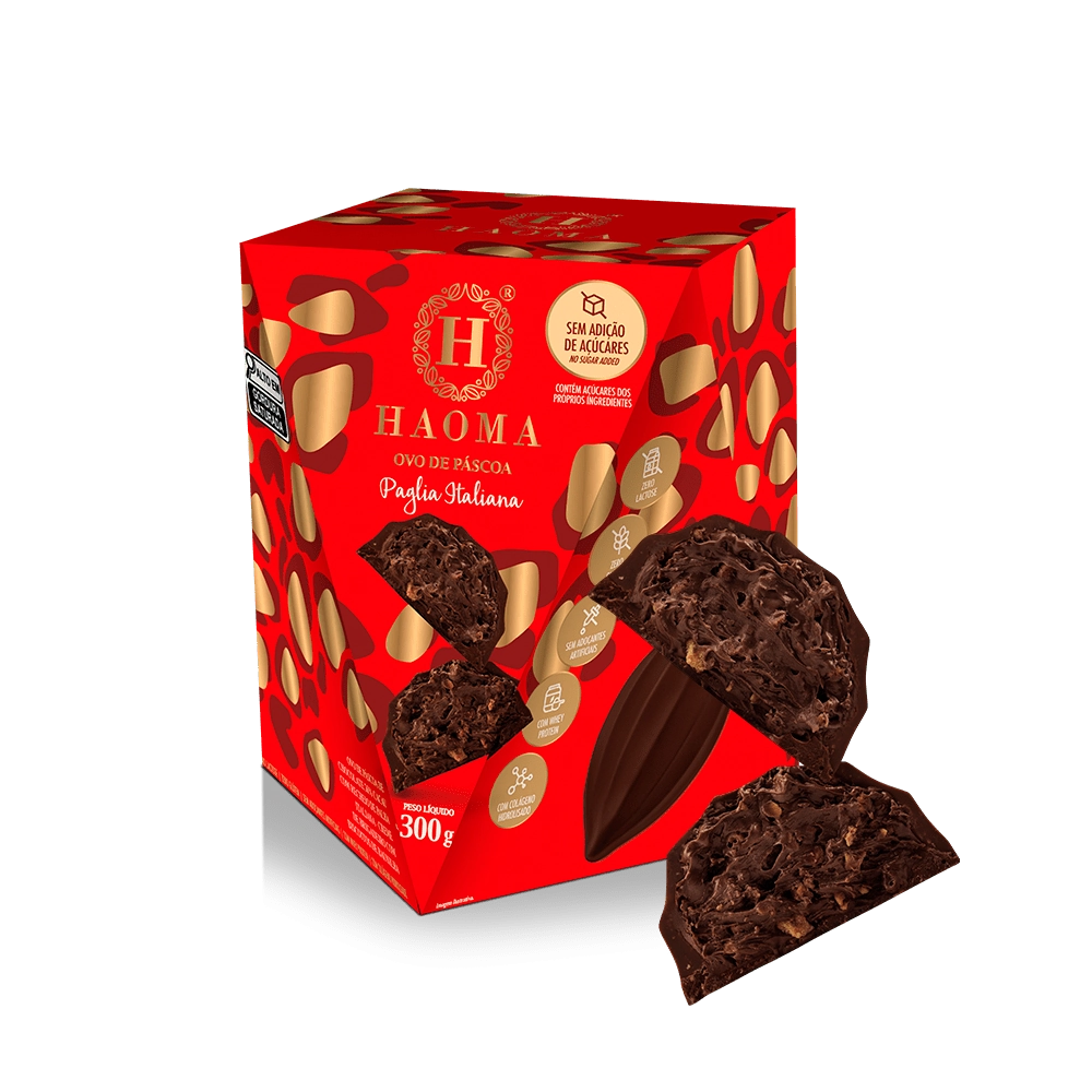 Ovo De Pascoa Paglia Italiana 300g