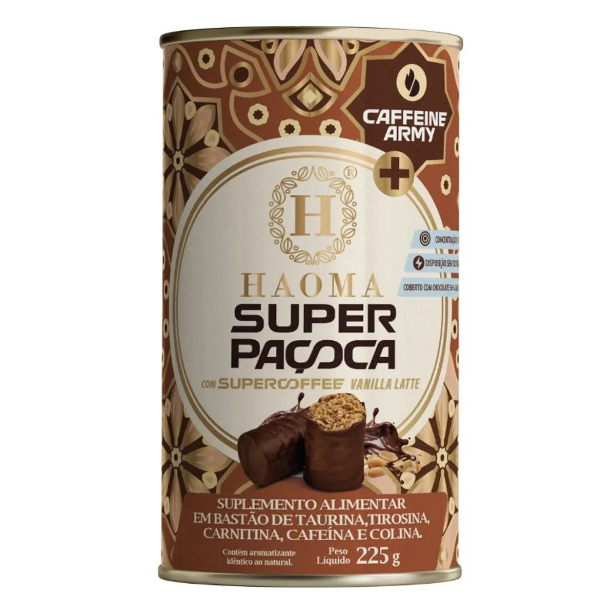 Super Pacoca Com Supercoffee Vanilla Haoma 225g