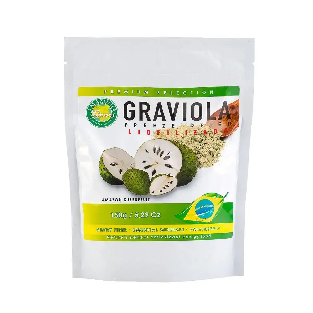 Graviola Liofilizada Organica 150g Amazonia Flavors Alimentos