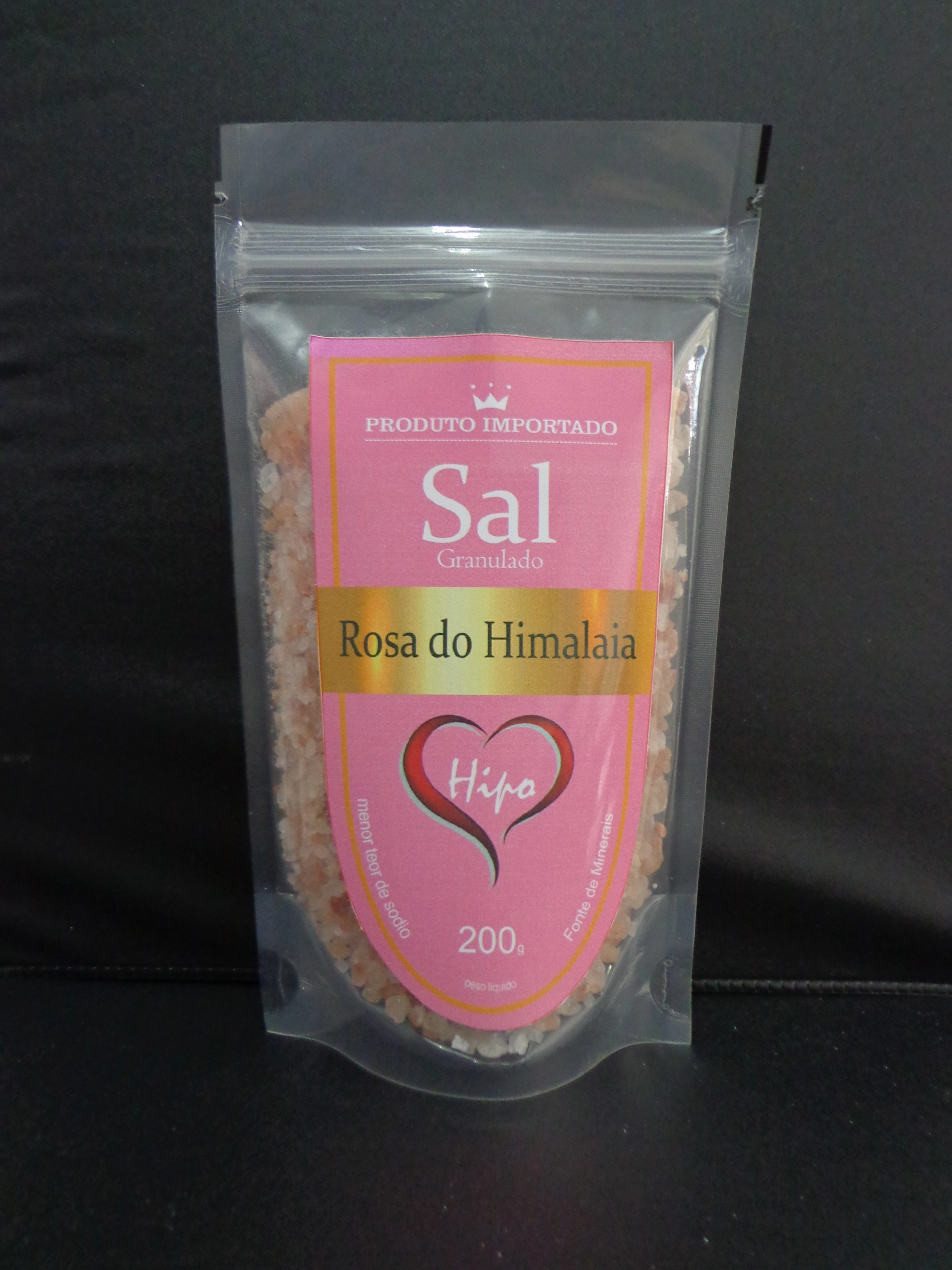 Sal Rosa Do Himalaia Hipo Granulado 200g