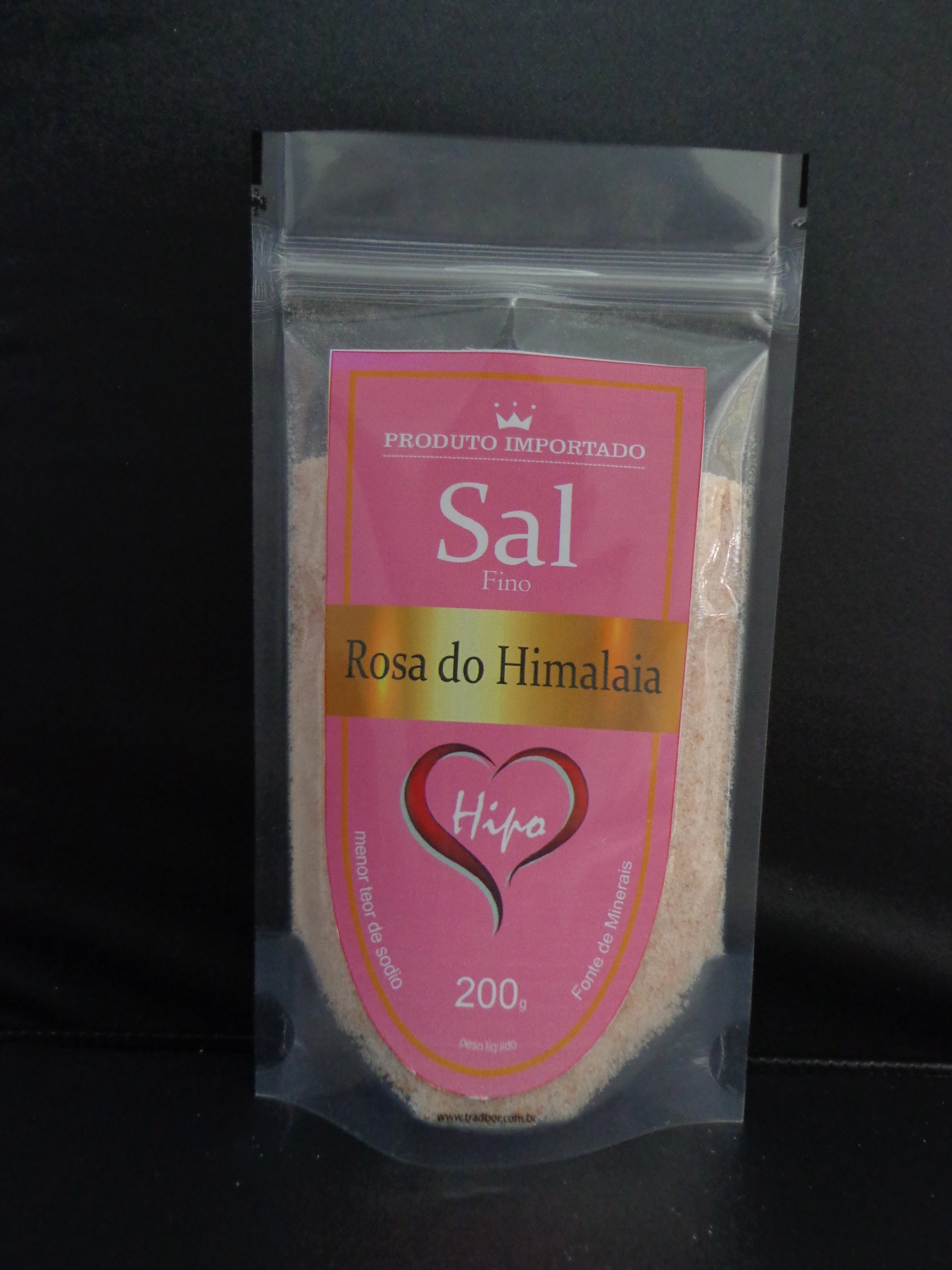 Sal Rosa Do Himalaia Hipo Fino 200g