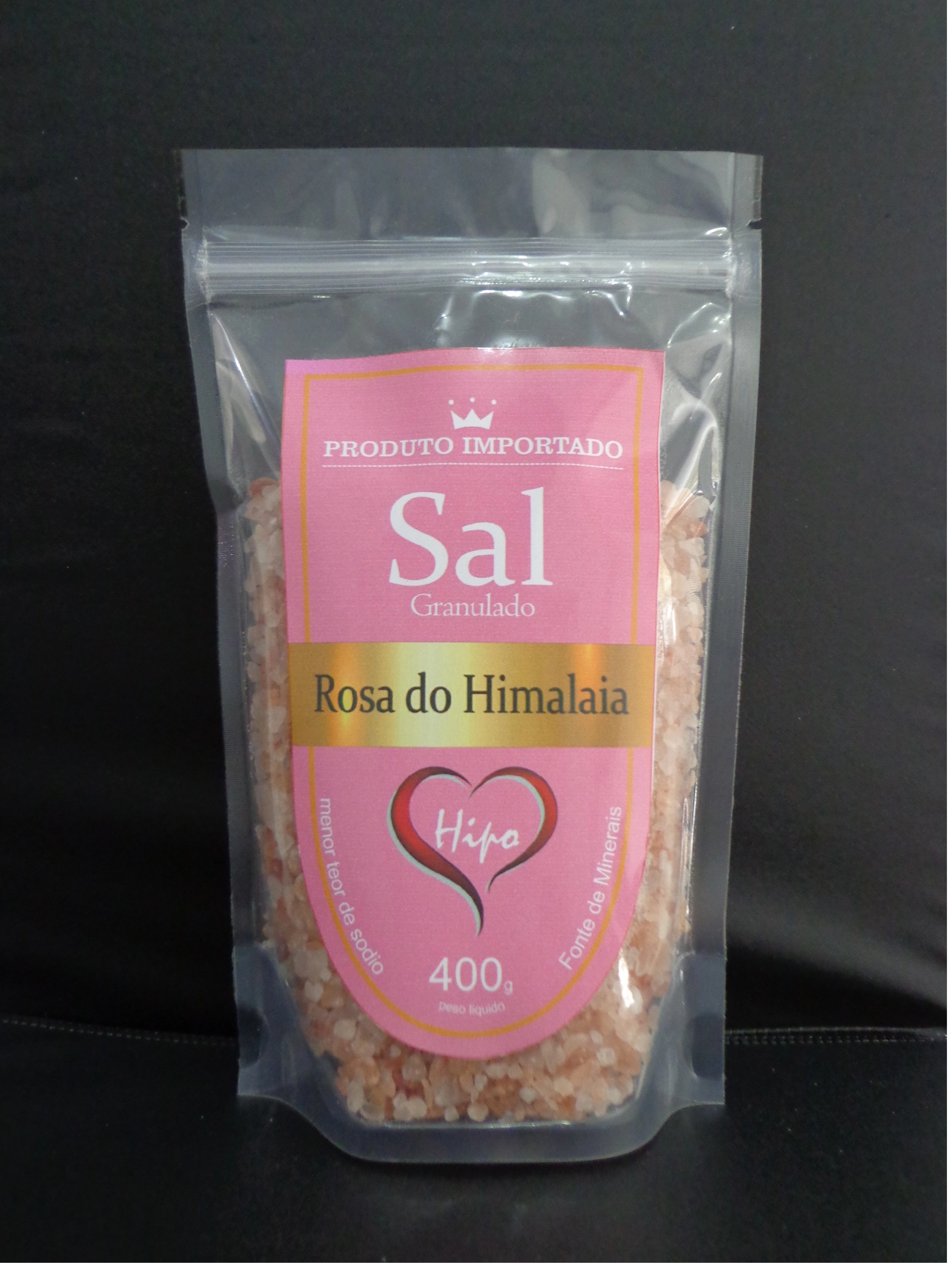 Sal Rosa Do Himalaia Hipo Granulado 400g