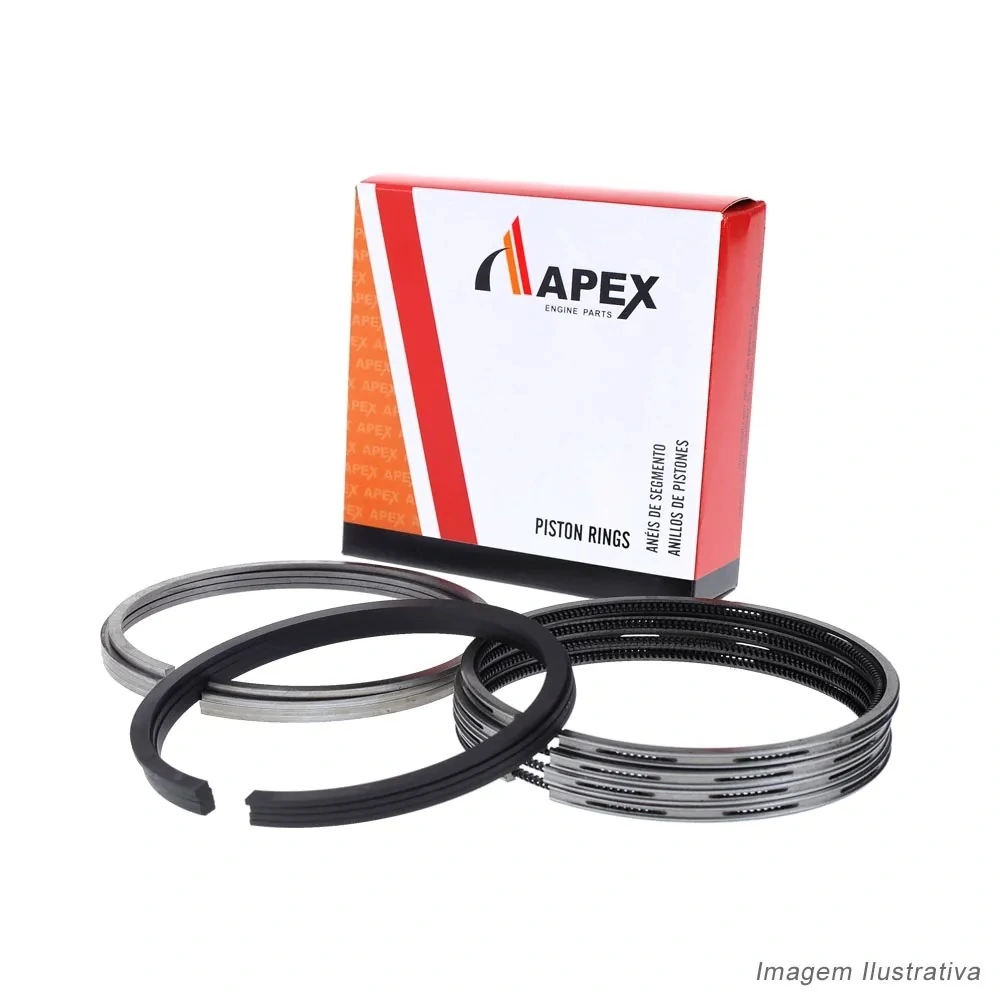 Anéis de Pistão (0.50) - APEX APXAK7M050