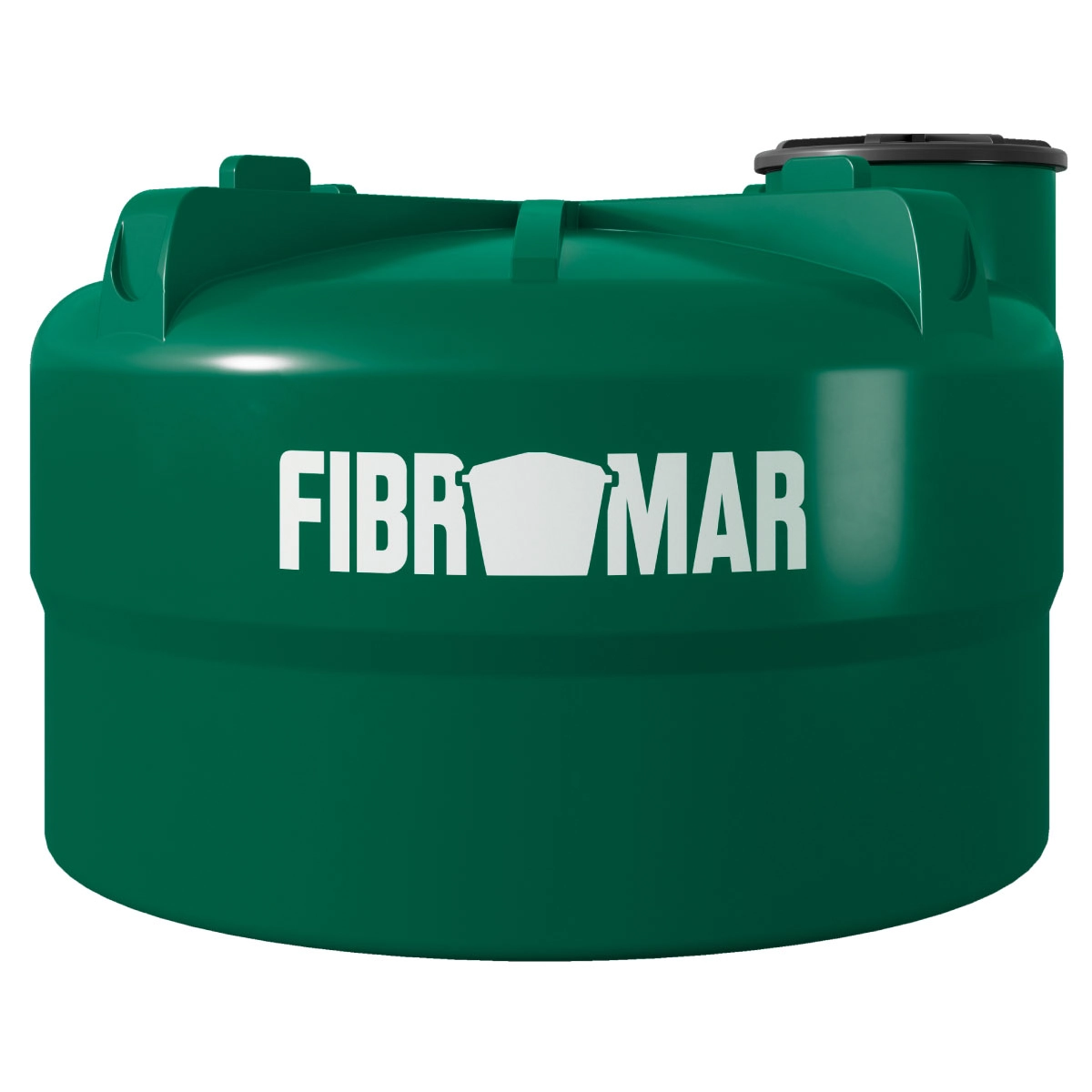 Caixa d Água Tanque 5.000L Verde Fibromar