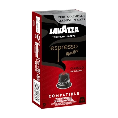 Café Em Cápsula Torrado E Moído Espresso Maestro Clássico Lavazza Caixa 57g 10 Unidades