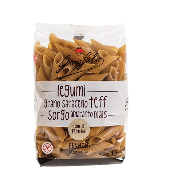 Penne Legumes E Cereais S/glut 400g Garofalo Geral Loja