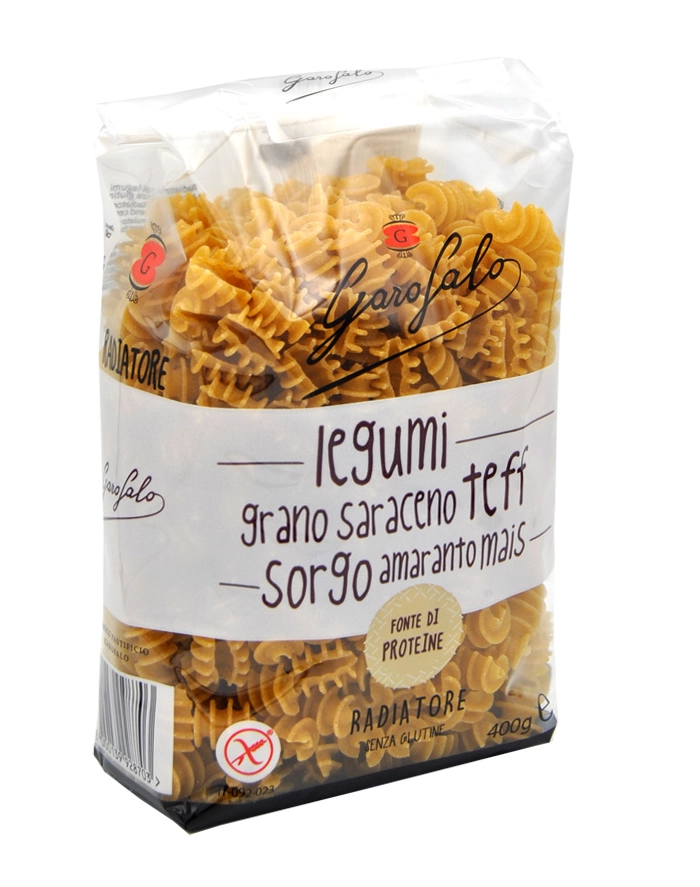Fusilli Legumes E Cereais S/glut 400g Garofalo Geral Loja