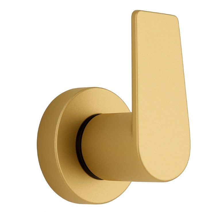 Acabamento Registro Piave Para Base Deca Dourado Fosco
