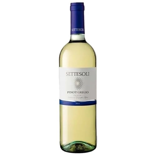 Vinho Italiano Branco Settesoli Pinot Grigio Garrafa 750ml