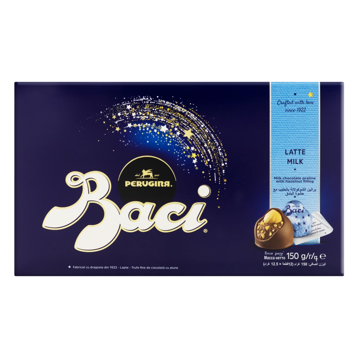 Bombom Italiano Ao Leite Perugina Baci Caixa 150g