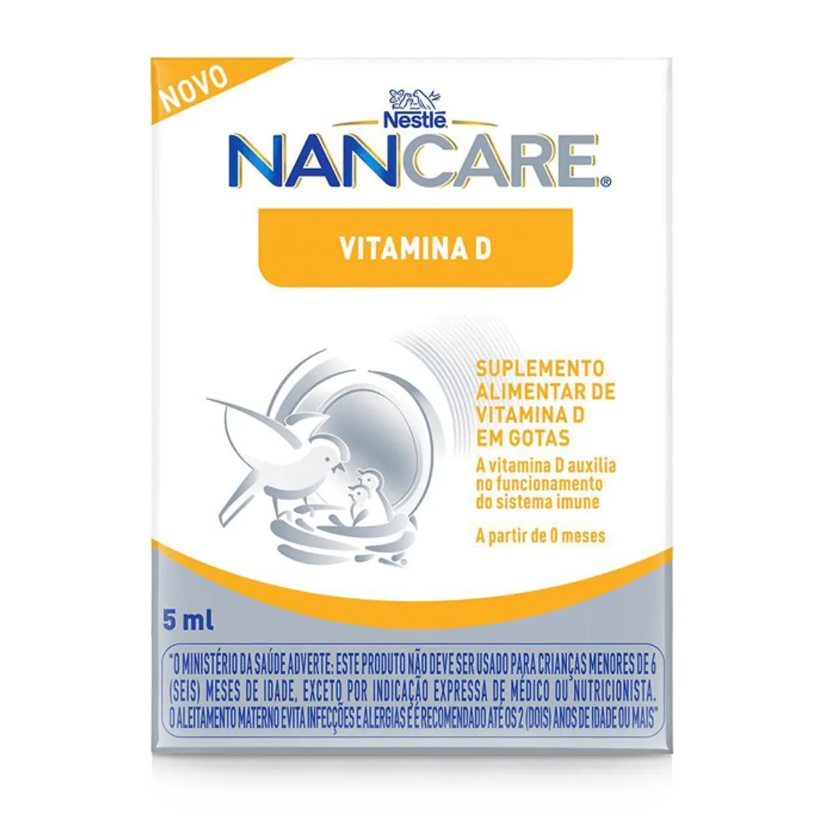 Vitamina D Nancare Caixa 5ml Gotas