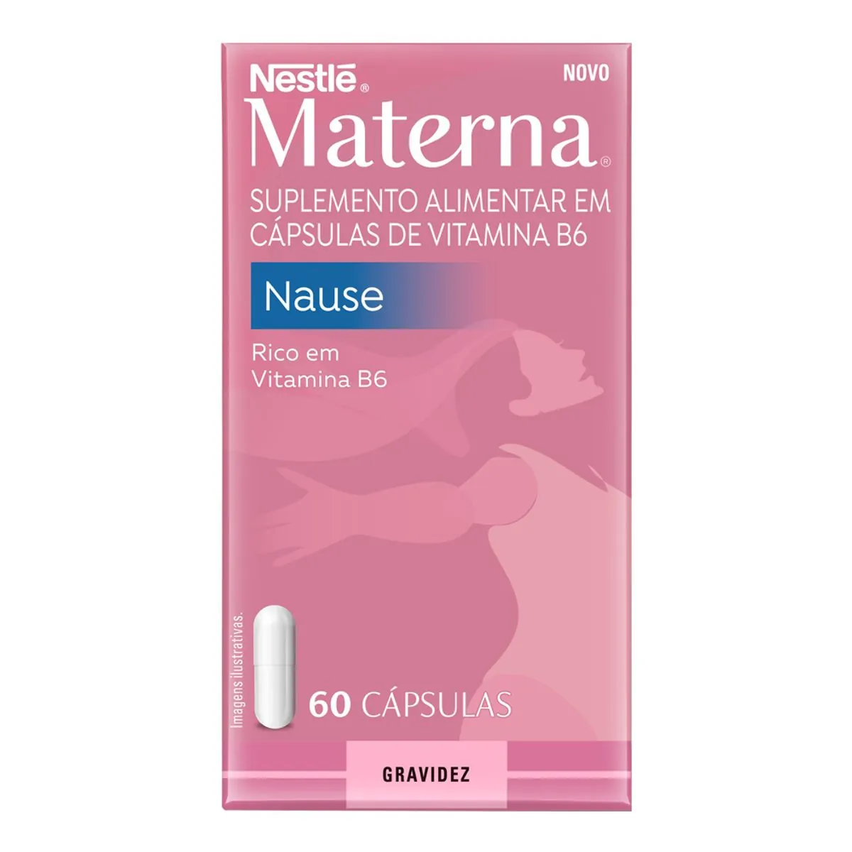 Suplemento Alimentar Materna® Nause 60 cápsulas