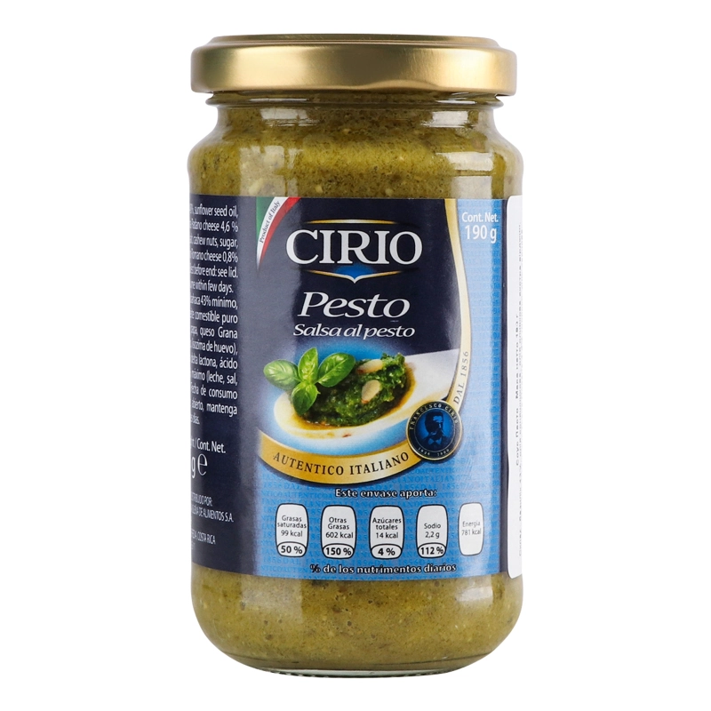 Molho Pesto 190g Cirio