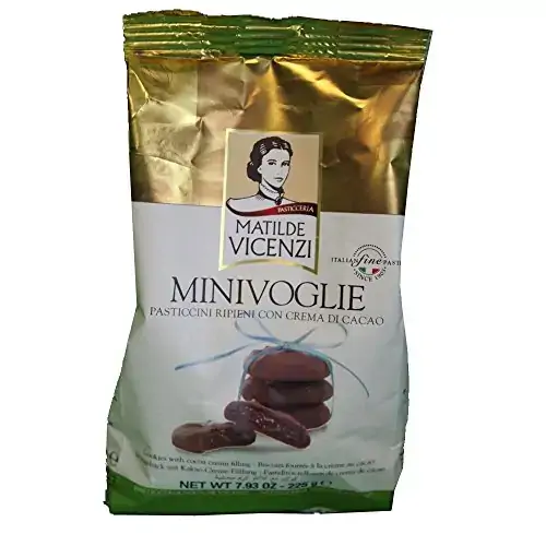 Matilde Vicenzi Minivoglie Pasticcini Ripieni Con Crema Cacao 225g