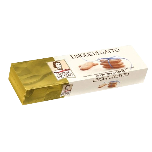 Bisc Itl Lingua Gato Vicenzi 100g