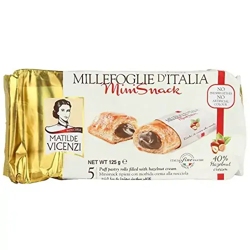 Matilde Vicenzi Millefoglie D Italia Minisnack Nocciola 125g