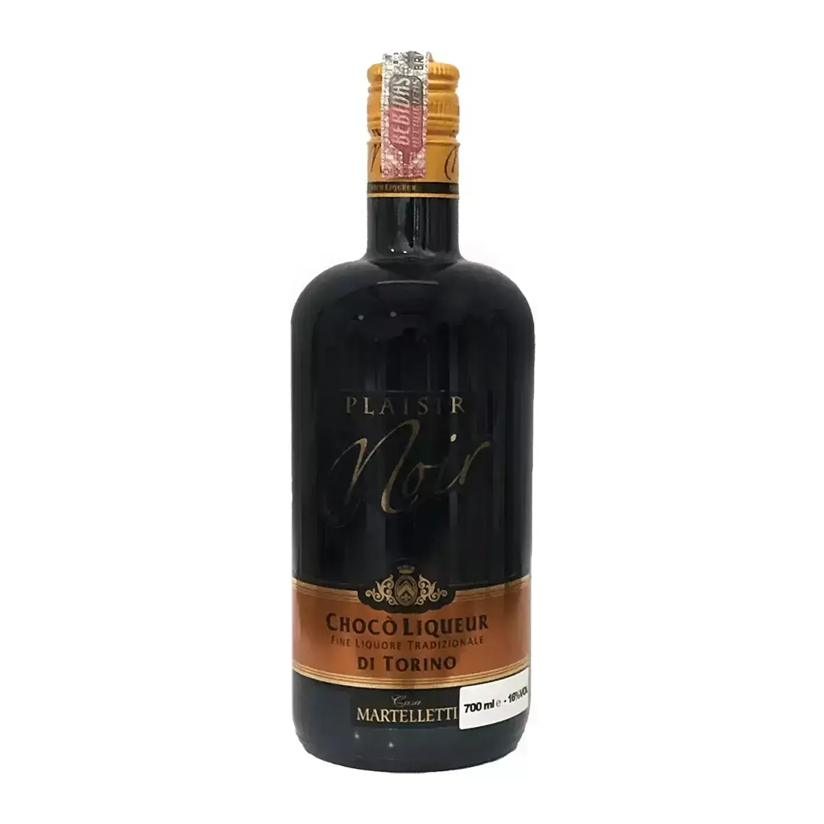 Licor de Chocolate Di Torino Plaisir Noir Italiano 700ml