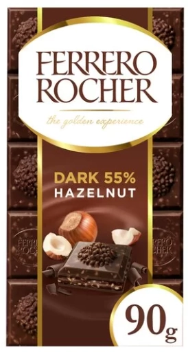 Choc.ferrero Rocher Dark Haselnuss 90g