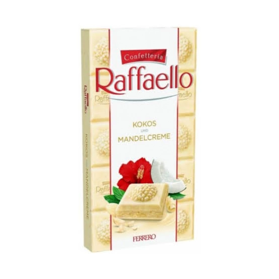 Chocolate Branco Com Coco Raffaello Cartucho 90g